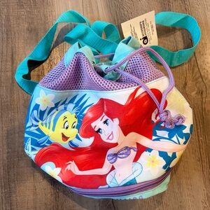 Disney ARIEL THE LITTLE MERMAID Swimming Beach Bag Mermaids Have More Fun Soft